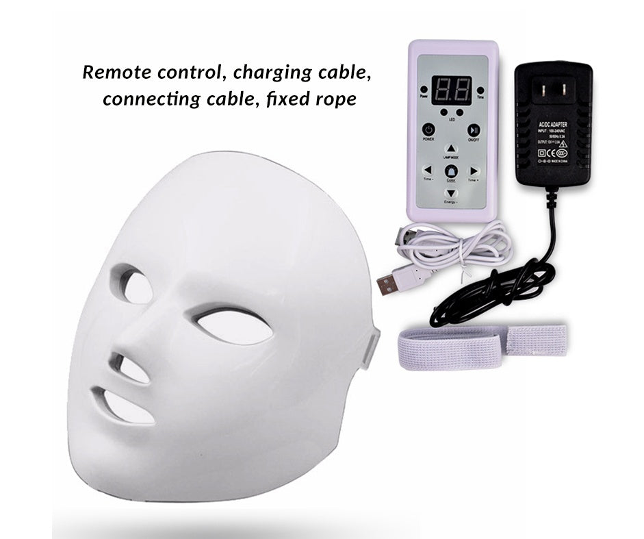 GlowBeam™ 7-Color LED Facial Therapy Mask
