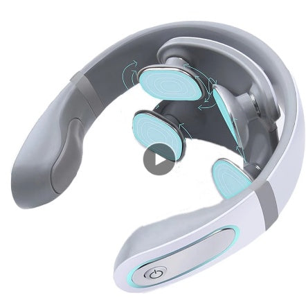 Neck Nirvana™ Rechargeable Massager – Deep Tissue Neck & Shoulder Relief (4-Head & 2-Head Options)