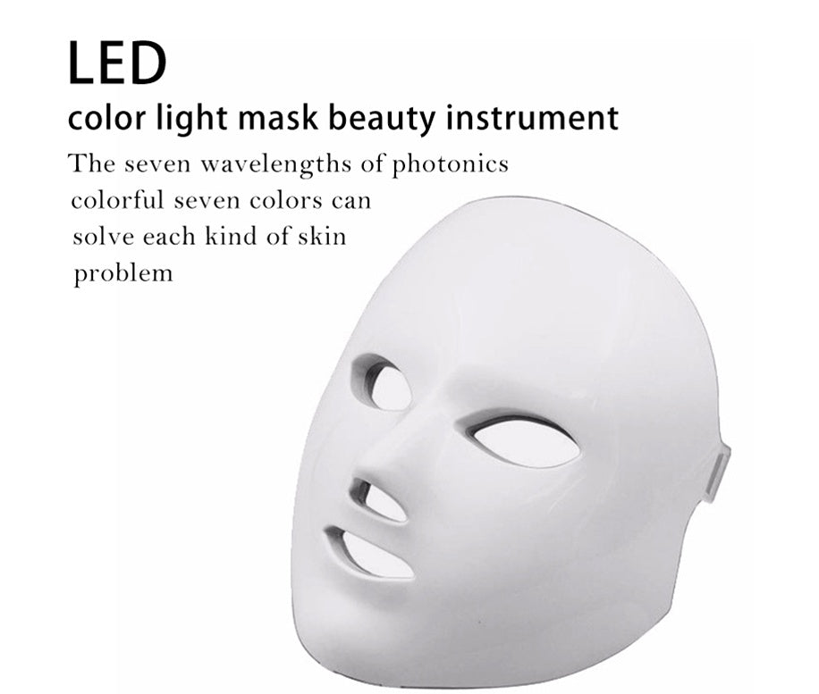 GlowBeam™ 7-Color LED Facial Therapy Mask