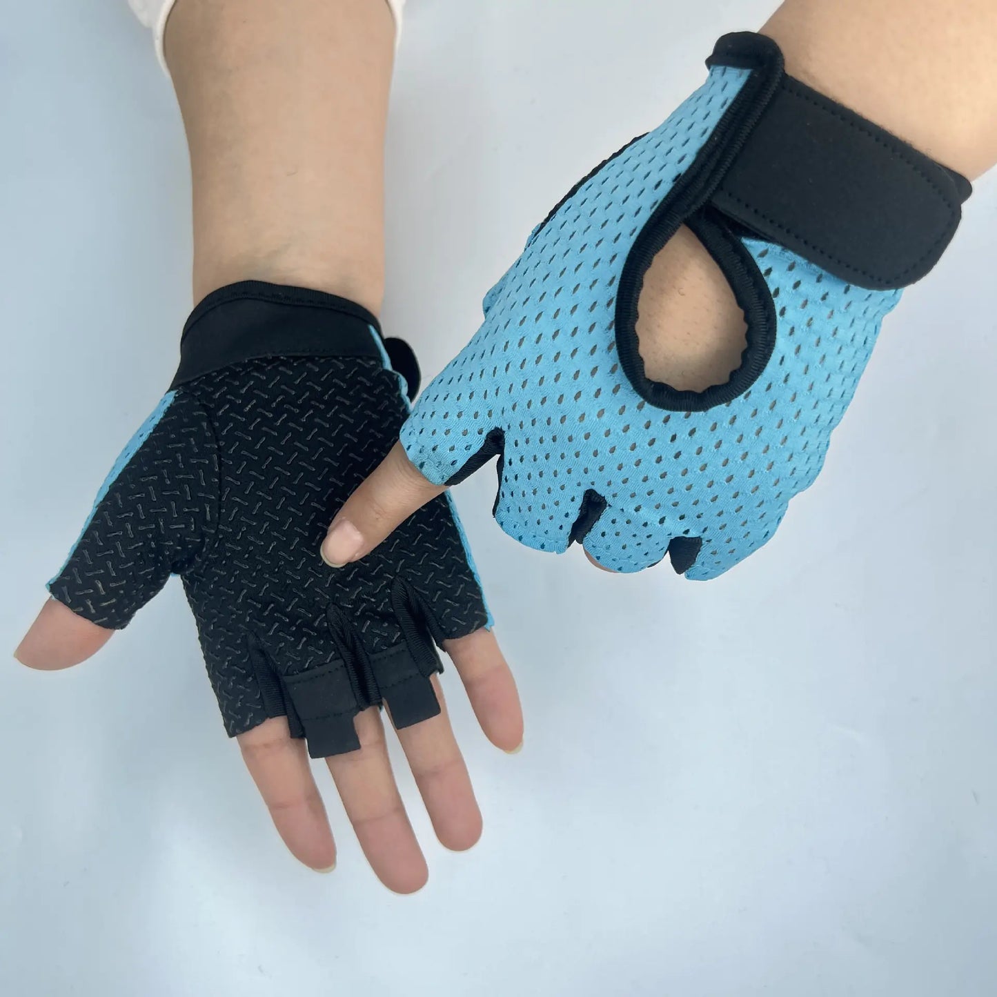 FitGear™ Half-Finger Fitness Gloves – Breathable, Durable & Protective