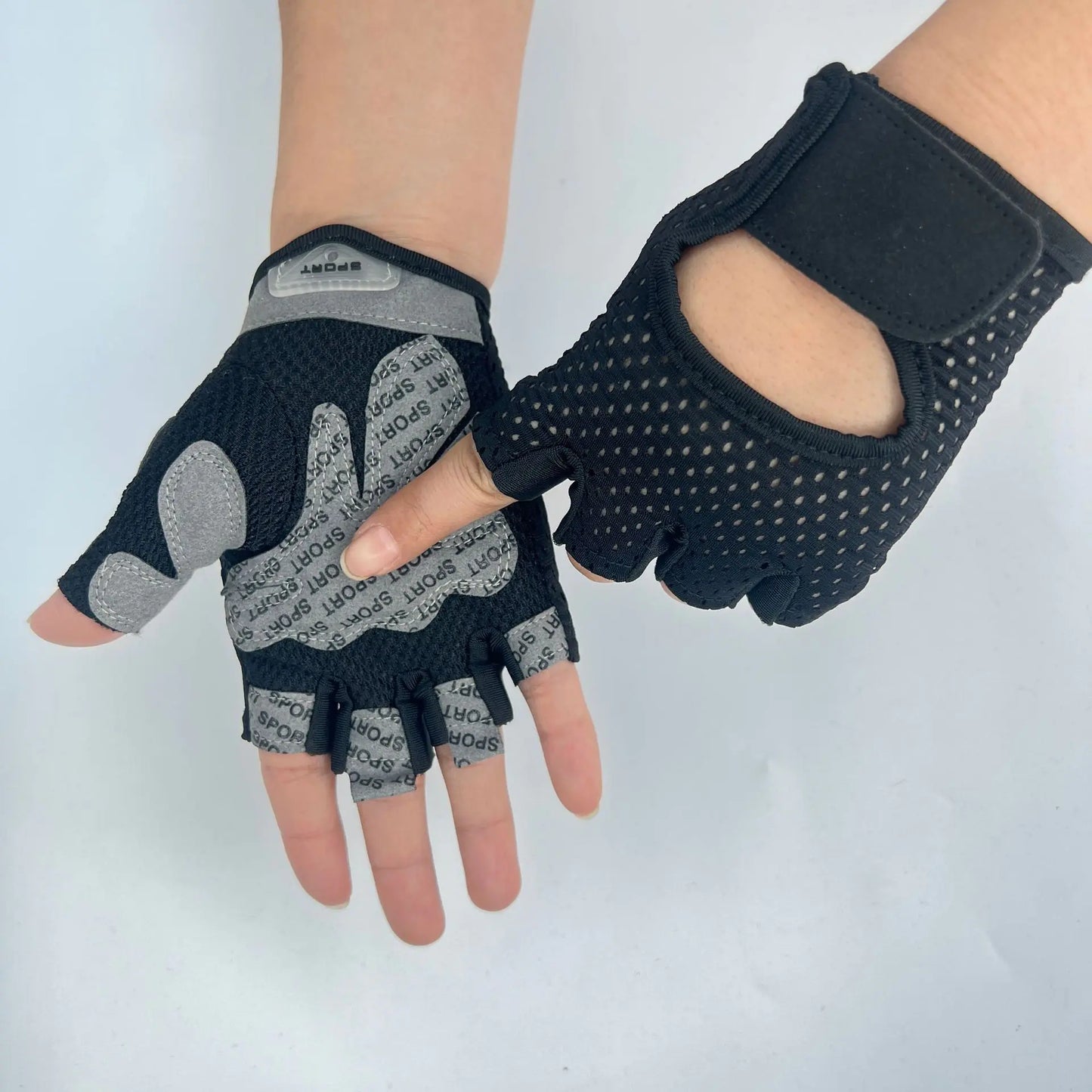 FitGear™ Half-Finger Fitness Gloves – Breathable, Durable & Protective