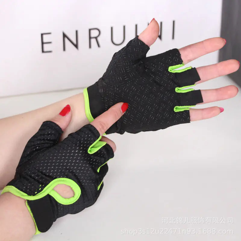 FitGear™ Half-Finger Fitness Gloves – Breathable, Durable & Protective