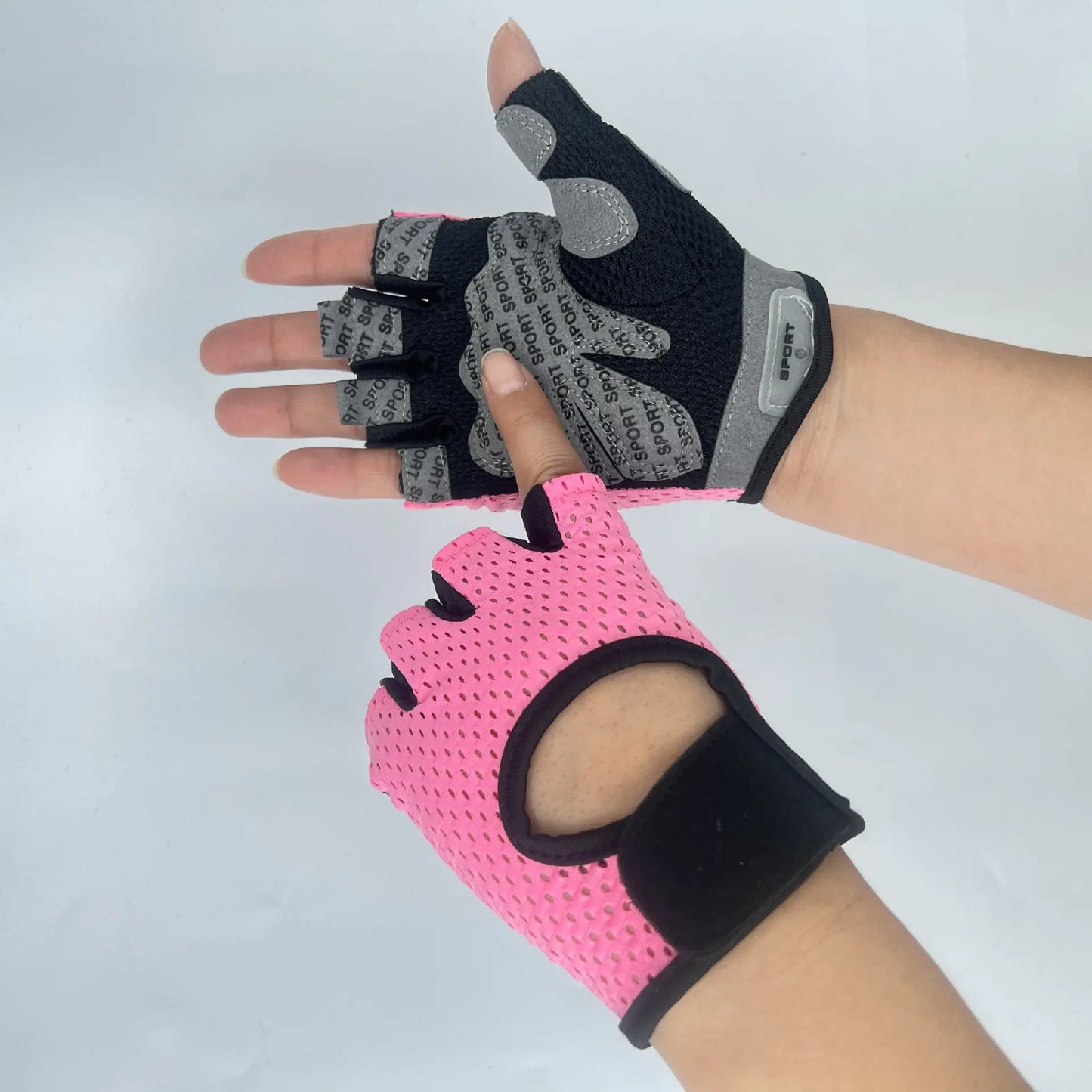 FitGear™ Half-Finger Fitness Gloves – Breathable, Durable & Protective