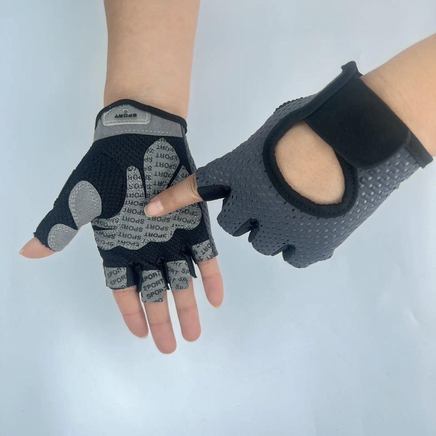 FitGear™ Half-Finger Fitness Gloves – Breathable, Durable & Protective