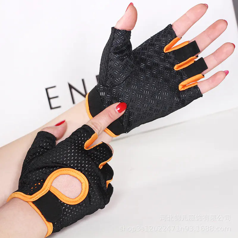 FitGear™ Half-Finger Fitness Gloves – Breathable, Durable & Protective